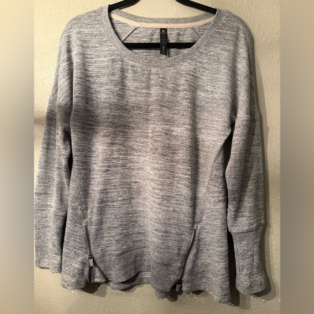 90 Degree By Reflex Heather Gray Women's Top